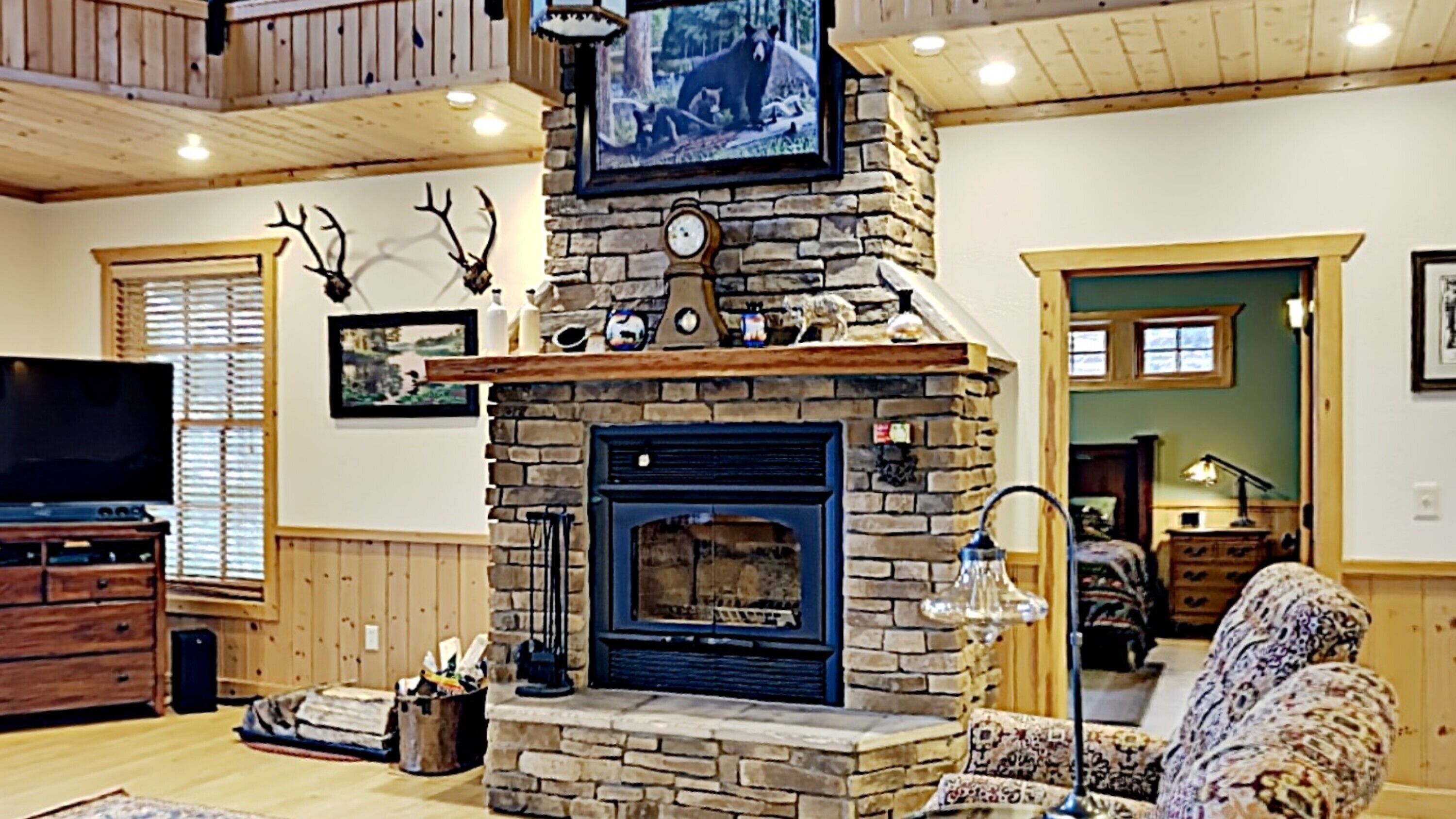 Custom Built Luxury Home On Big Round Lake With Game Room and Open Floor Plan