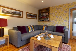 Luxe huis, en-suite badkamer, uitzicht op bergen (The Lookout Keswick) | Lounge