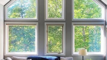 Télévision, cheminée