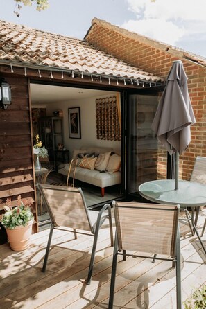 Apartment, eigenes Bad (Cherry) | Terrasse/Patio