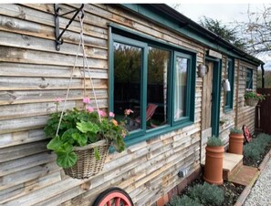 Comfort huisje, privébadkamer (Cherry Pickers) | Exterieur