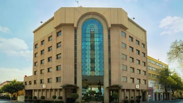 Fachada de la propiedad