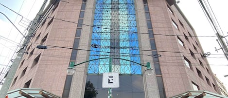 Facciata della struttura