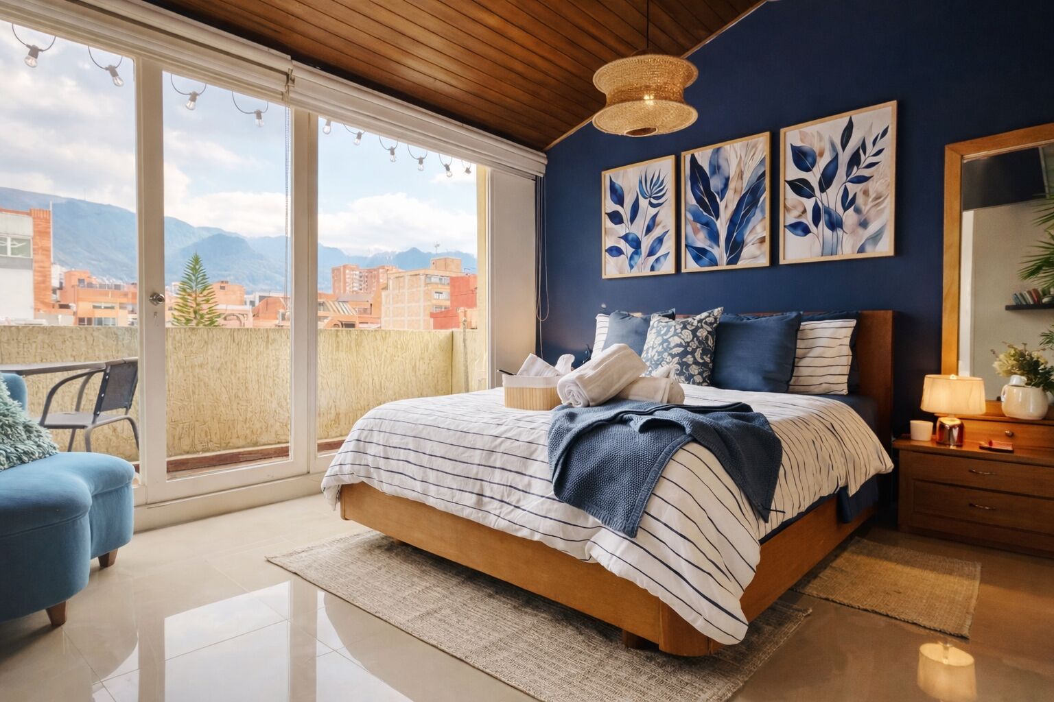 3 bedrooms, in-room safe, desk, iron/ironing board