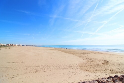 Global Vacacional: Rental studio for couples on the beach of Puerto de Sagunto