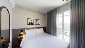 Estúdio premium | Roupas de cama premium, camas com colchões pillow-top