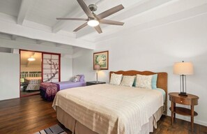 3 bedrooms, travel cot, free WiFi, bed sheets - Kauai condo near beaches and shops. (Lihu)