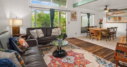 Kauai condo near beaches and shops.