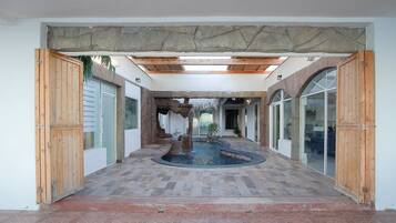 Familiehus - 4 soveværelser - privat pool | Terrasse/gårdhave