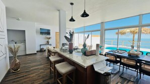 Bungalow familiare | Cucina privata | Frigorifero, microonde, forno, tostapane