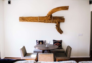 Midcentury dining and workspace seating 5-6