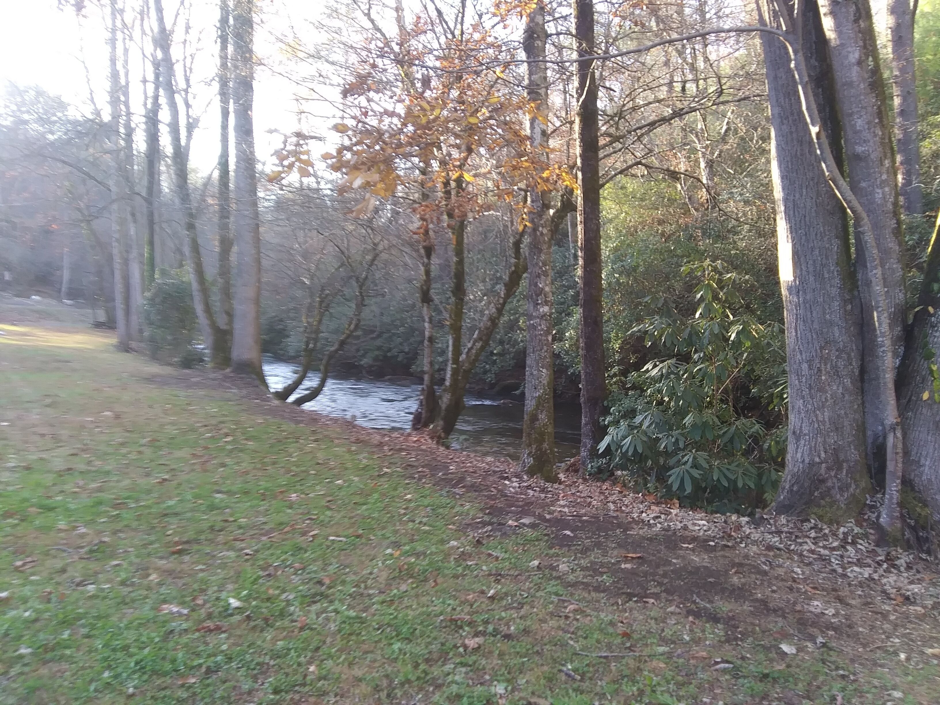 Creek Front Safari Tent-Furnished, relaxing under the stars, Firepit, Smores. 