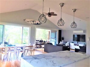 Interior - Ritchy at Manyana is a newly built, stylish open plan modern beach house (Manyana)