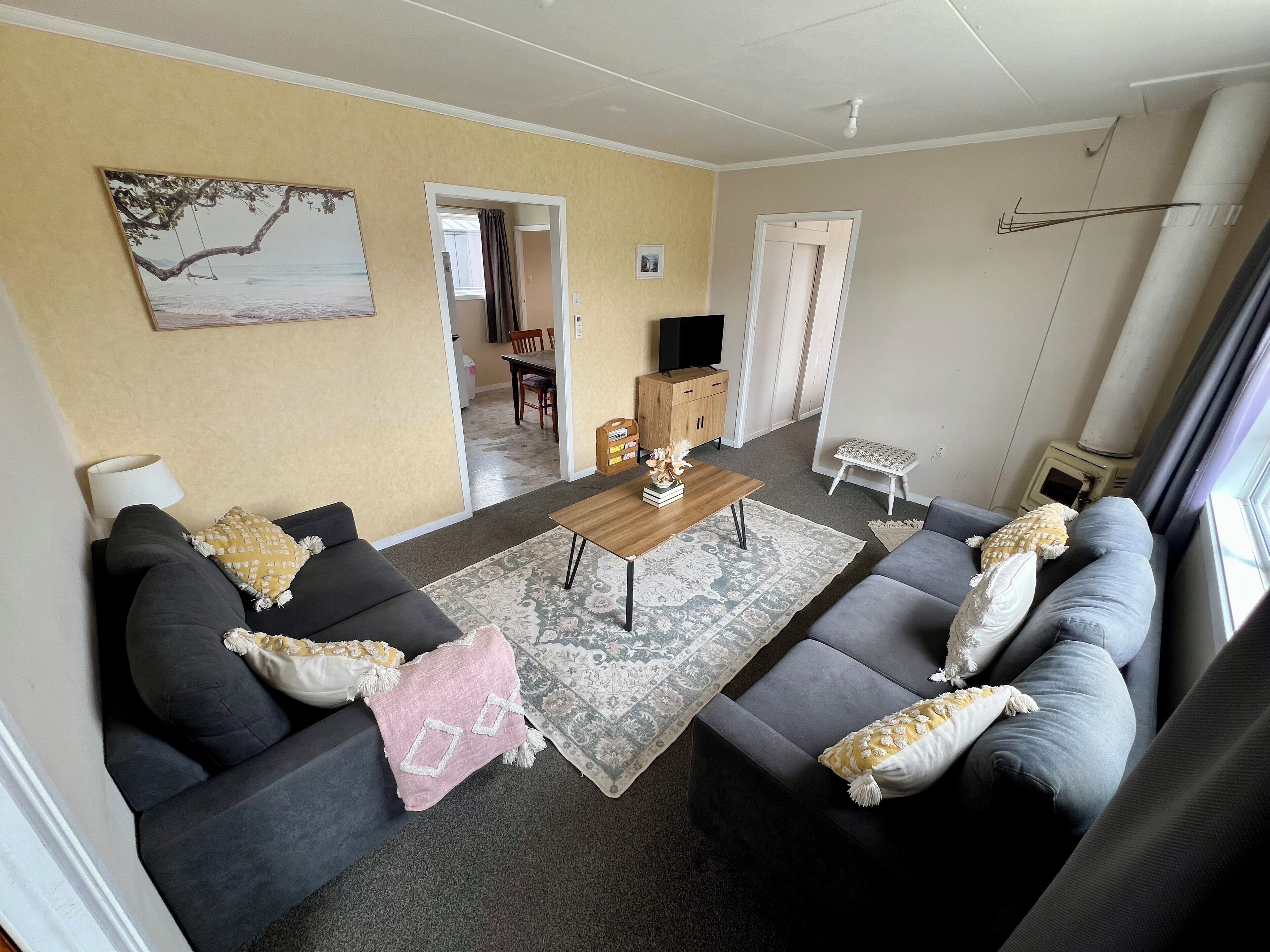 Smart-tv, eldstad, Netflix och streamingtjänster