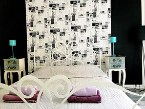 2 habitaciones, acceso a internet y ropa de cama