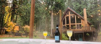 Mount Hood Retreat : hot tub, pool table, woodstove, Wi-Fi, firepit & piano