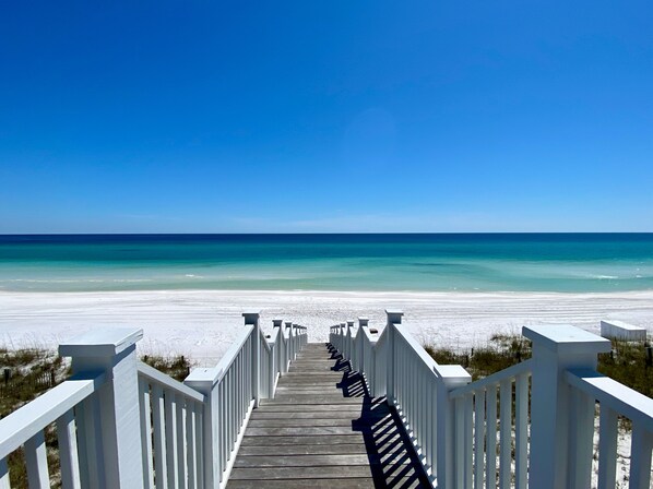 Beach nearby, beach towels