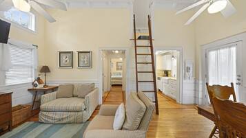 1 chambre, fer et planche Ă repasser, Wi-Fi gratuit, draps fournis