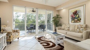 Flat-screen TV, ping pong