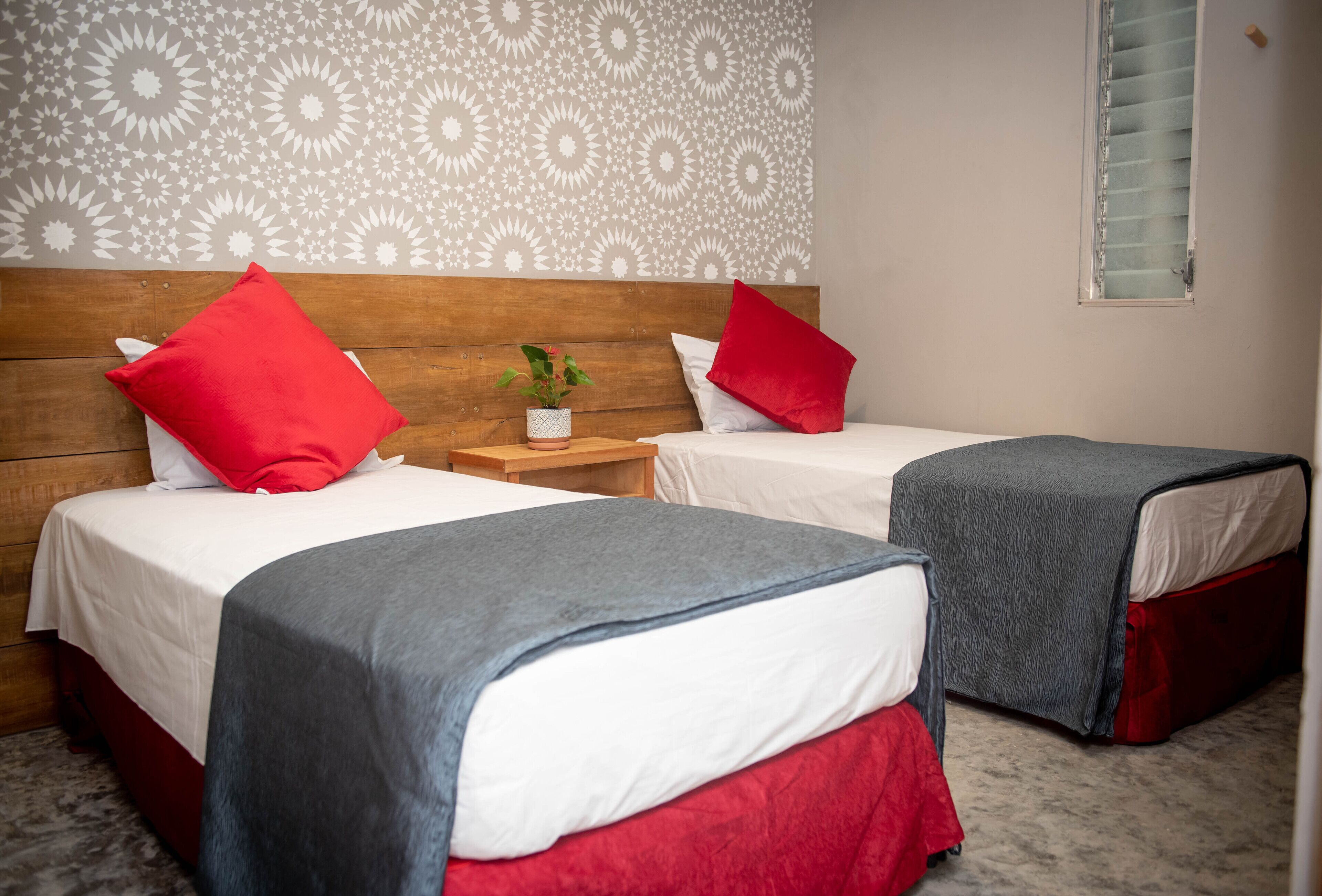 twin room | 1 bedroom, desk, laptop workspace, blackout curtains