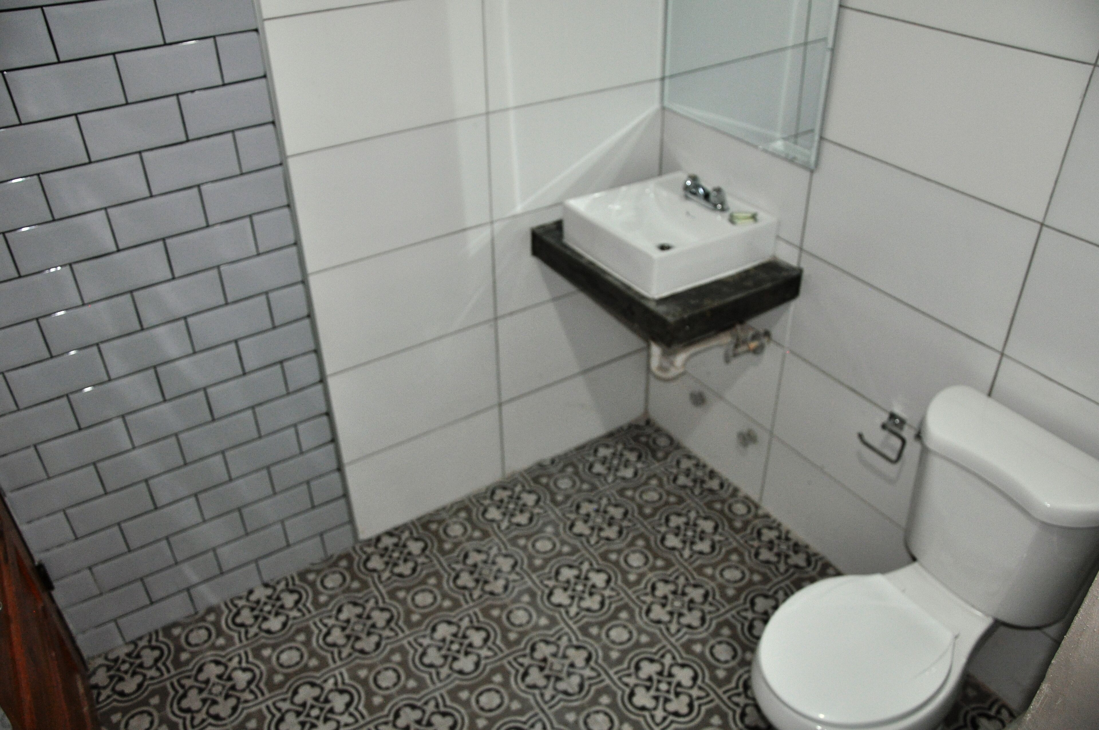 shower, towels, soap, toilet paper