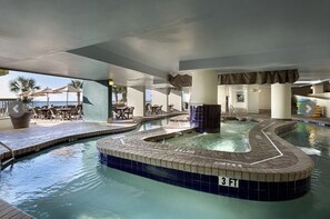 Indoor pool, outdoor pool