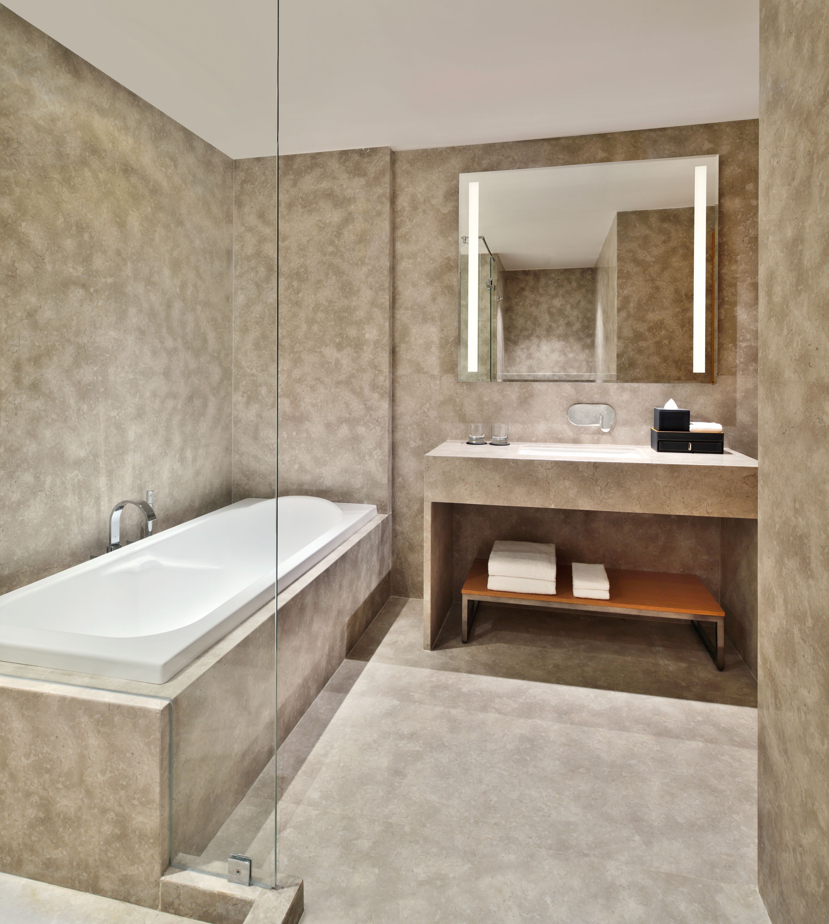 free toiletries, hair dryer, bathrobes, slippers