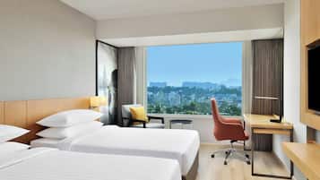 Egyptian cotton sheets, premium bedding, down duvets, memory-foam beds