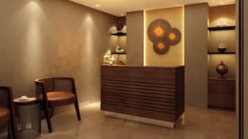 Quầy tiếp tân