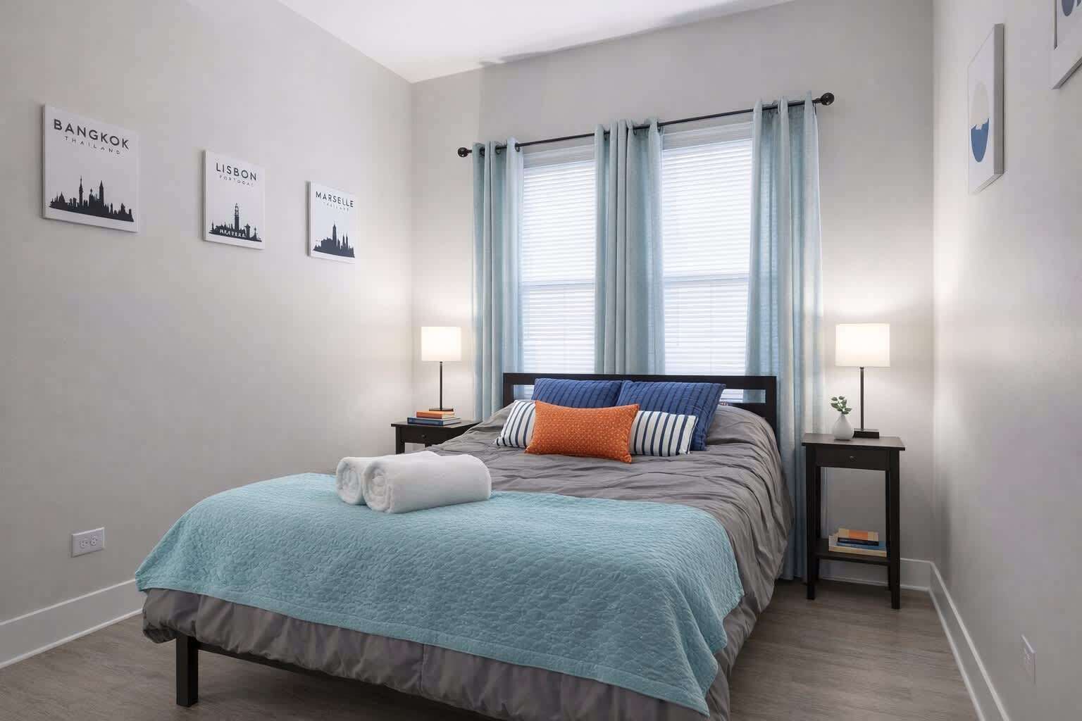 3 bedrooms, iron/ironing board, travel crib, WiFi