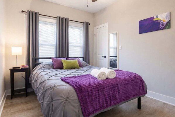 3 bedrooms, iron/ironing board, travel crib, WiFi