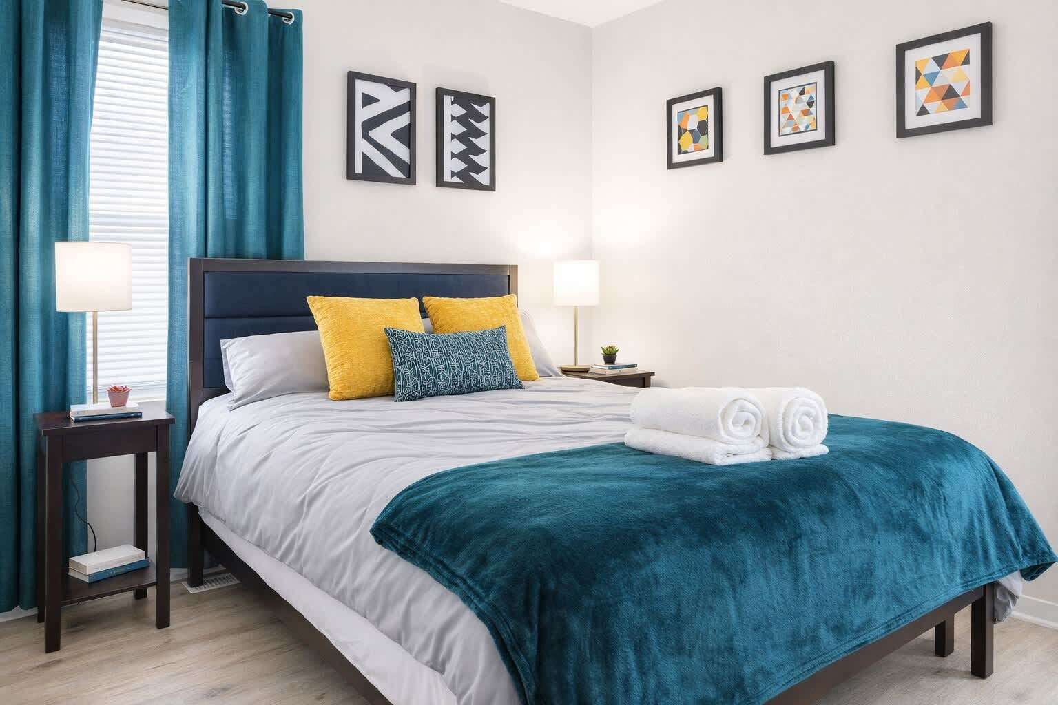 3 habitaciones, tabla de planchar con plancha, cuna de viaje y wifi 