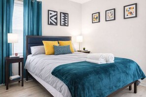 3 bedrooms, iron/ironing board, travel crib, WiFi