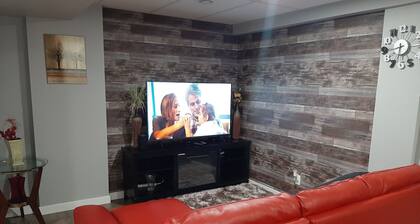 Cozy Home away from Home in a Basement with a separate entrance