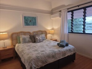 2 bedrooms, desk, iron/ironing board, free WiFi