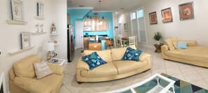 TV, fireplace, DVD player