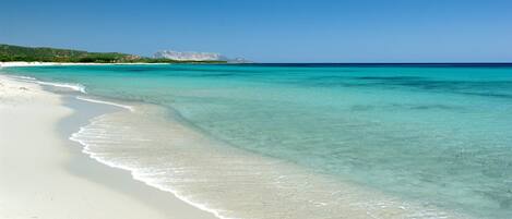 Beach nearby, sun-loungers