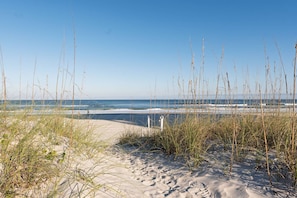 On the beach, beach towels, surfing, motor boating