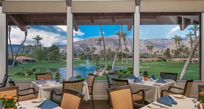 Spectacular view just steps to pool at Sunrise Country Club