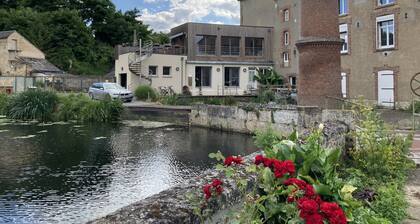 Charming loft in a mill on the banks of the Loir