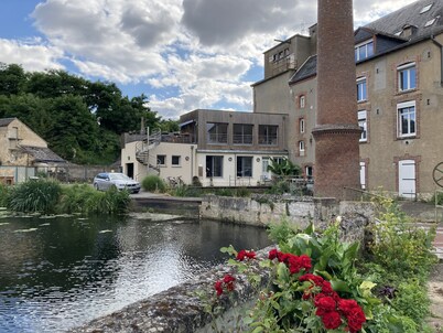 Charming loft in a mill on the banks of the Loir