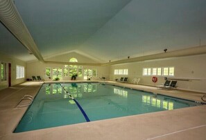 Indoor pool, a heated pool