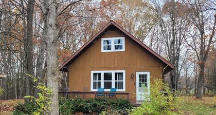 Little house in the woods but only 5 minutes from town!