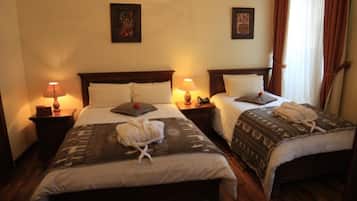 9 bedrooms, iron/ironing board, travel cot, free WiFi
