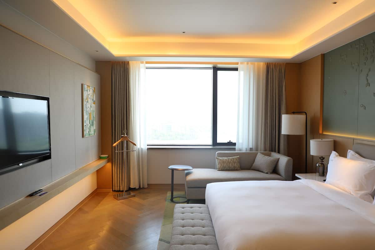 1 chambre, couette en duvet d'oie, surmatelas