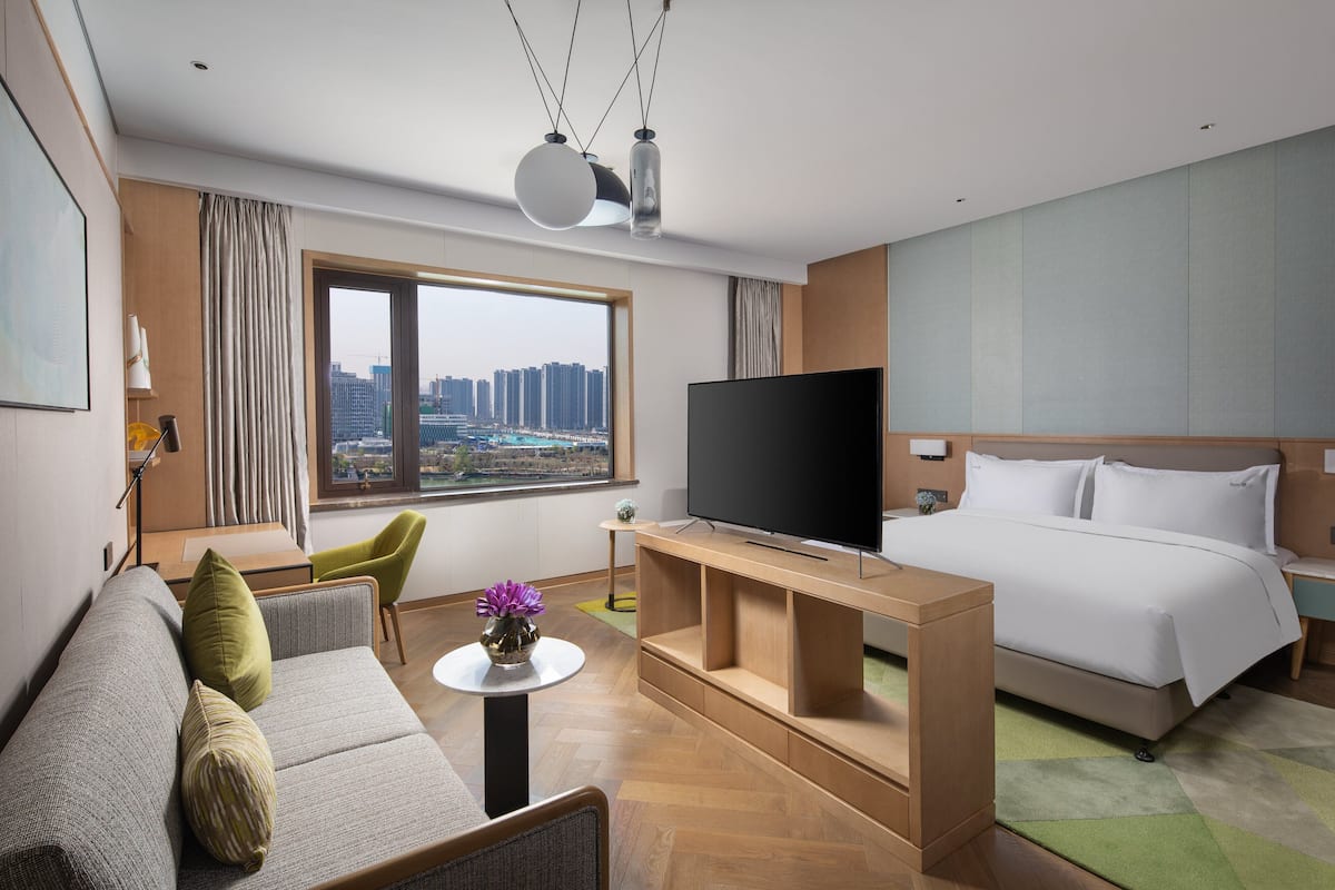 Couette en duvet d'oie, surmatelas, coffres-forts dans les chambres