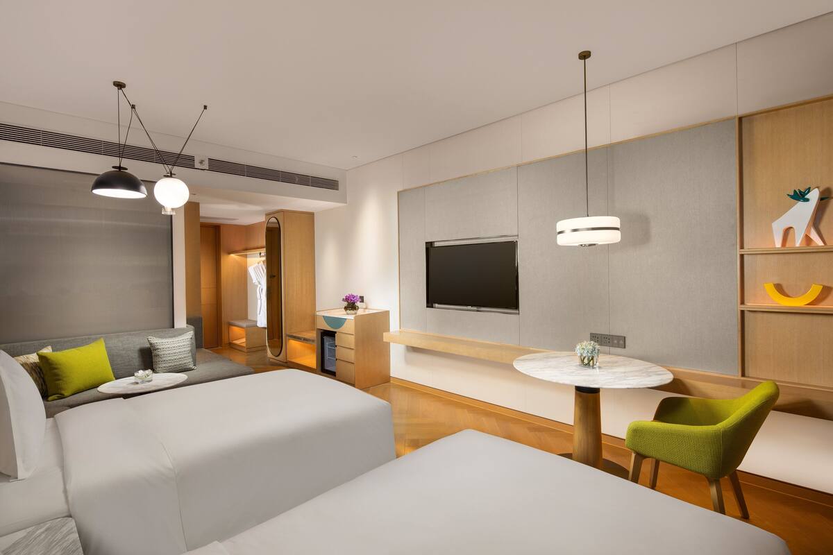 部屋からの景観