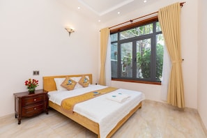 Villa (Tran Duy) | 8 habitaciones, ropa de cama hipoalergénica, minibar y escritorio 
