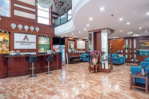 Reception -  A25 Premium Hotel - 15 Tran Quoc Toan (Hanoi)