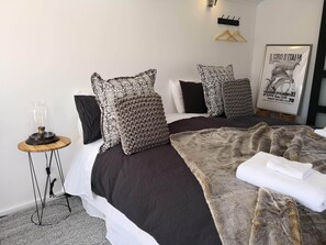 1 Schlafzimmer, Bettwäsche aus ägyptischer Baumwolle, WLAN, Bettwäsche